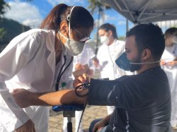 Ação marca o “Dia do Doador de Sangue”